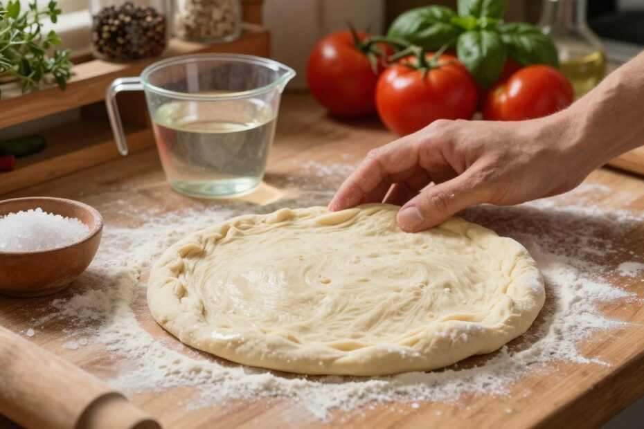 Ciasto na pizzę jak z pizzerii