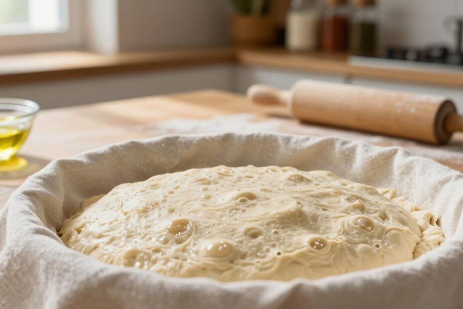 Czy ciasto na pizzę można zrobić dzień wcześniej