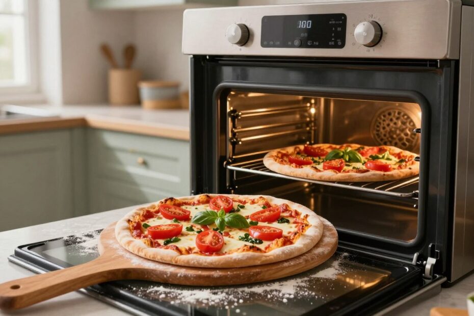 Ile piec pizzę w 180 stopniach