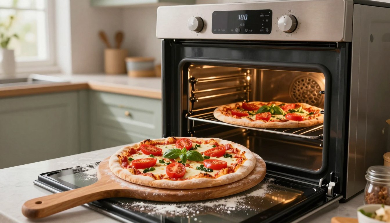 Ile piec pizzę w 180 stopniach