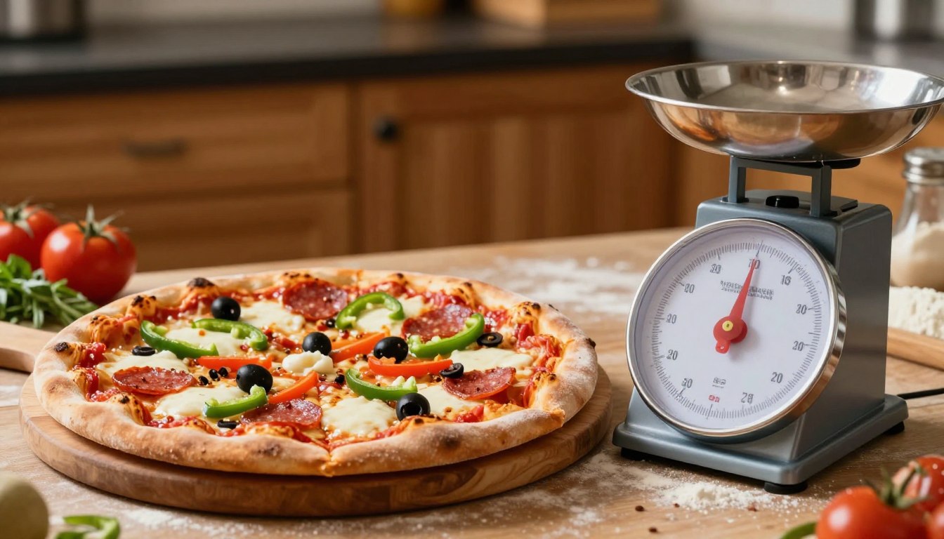 Ile waży pizza 32 cm