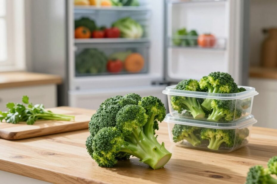 Jak przechowywać brokuł