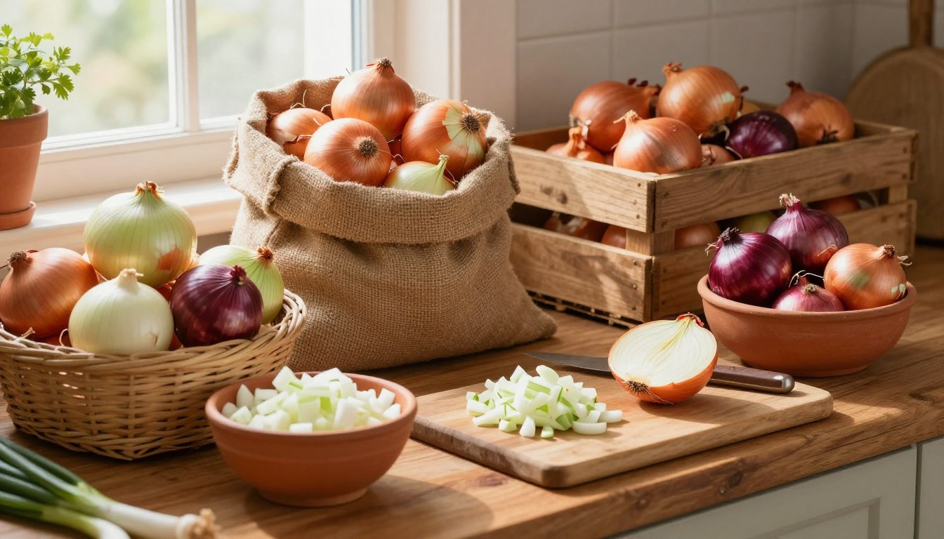 Jak przechowywać cebulę