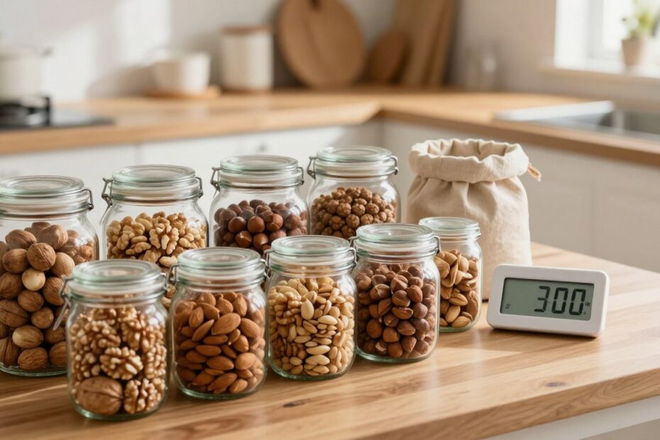 Jak przechowywać orzechy