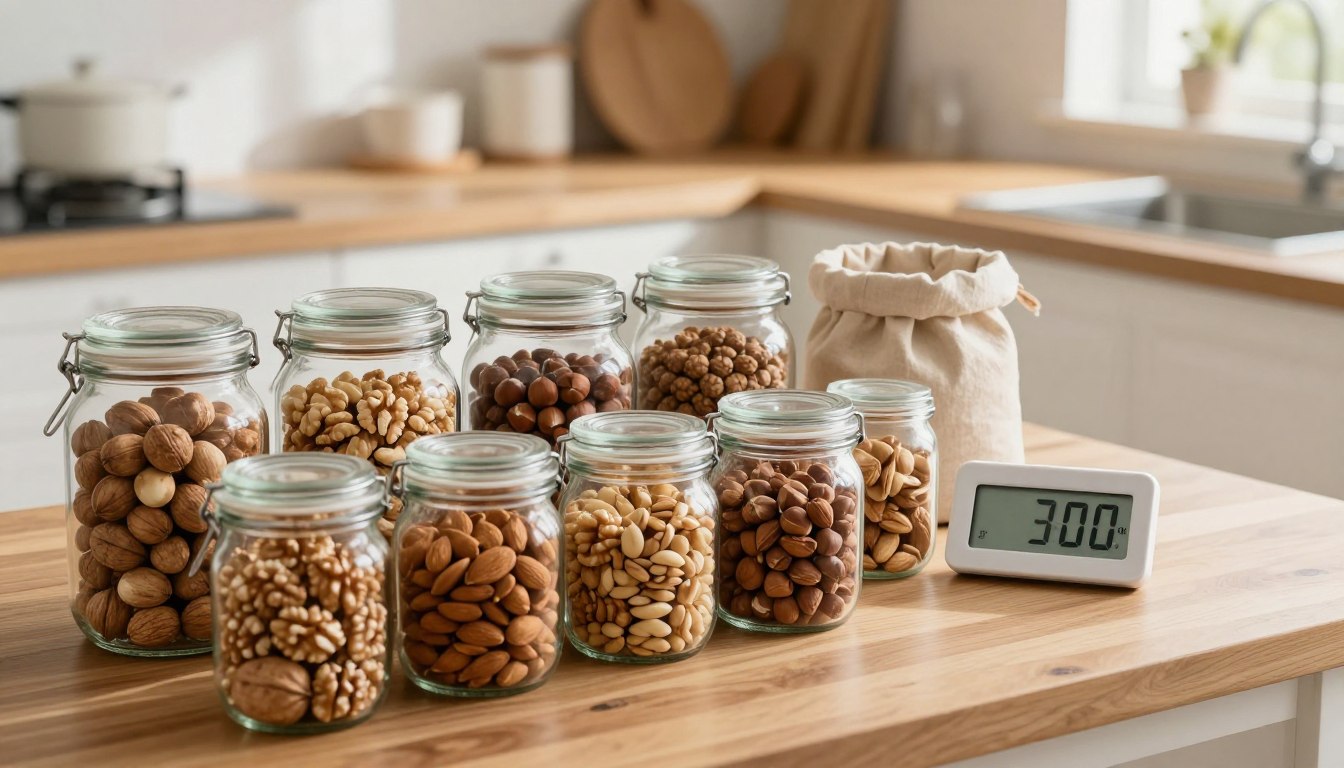 Jak przechowywać orzechy