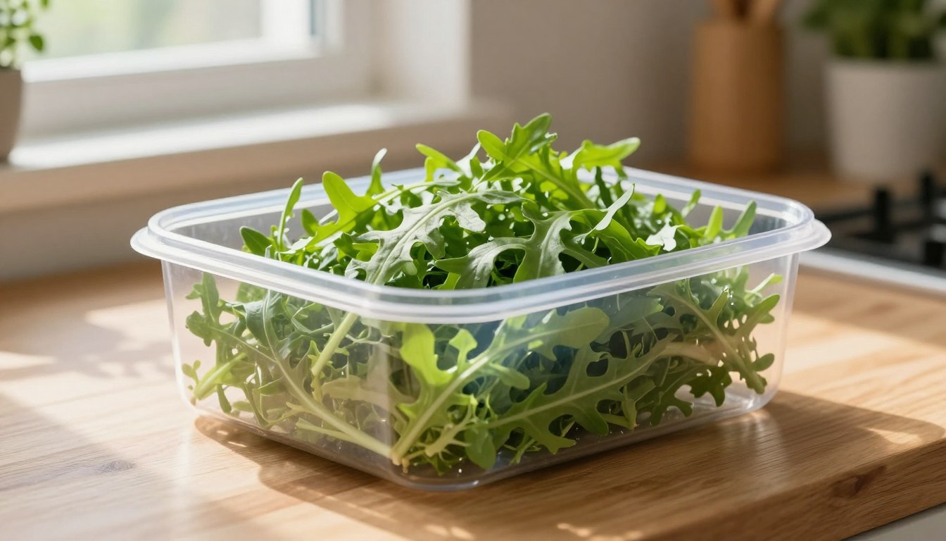 Jak przechowywać rukolę