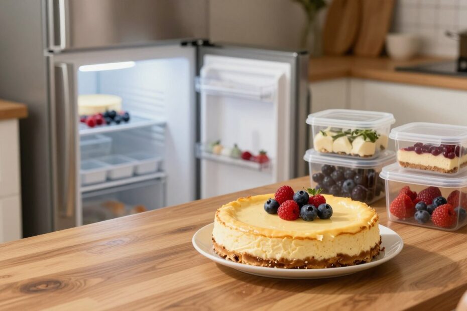 Jak przechowywać sernik