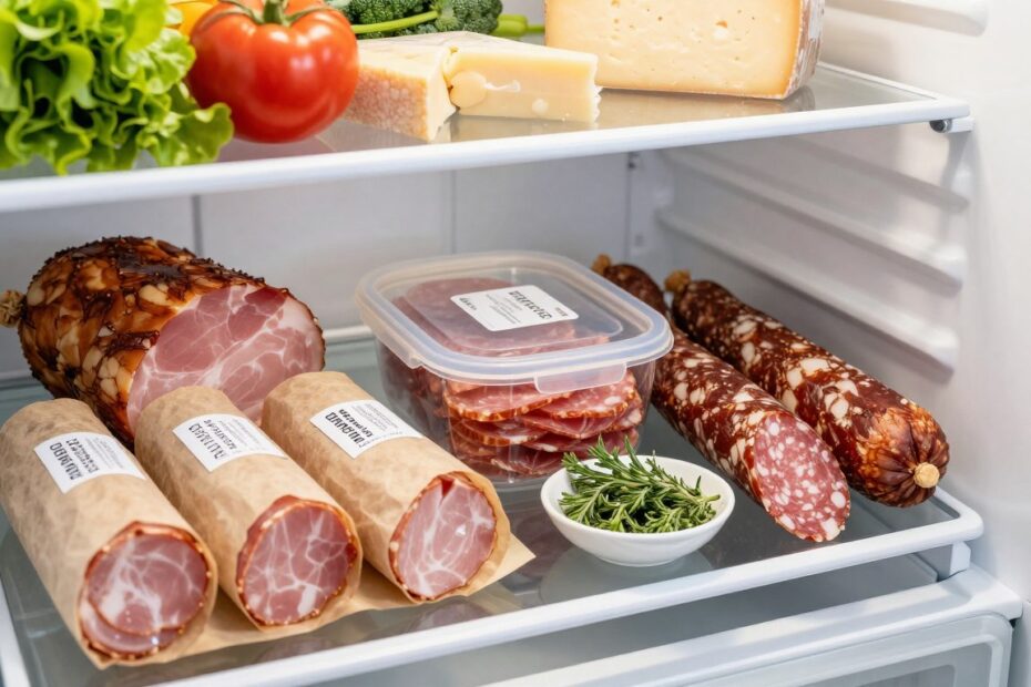 Jak przechowywać wędliny w lodówce