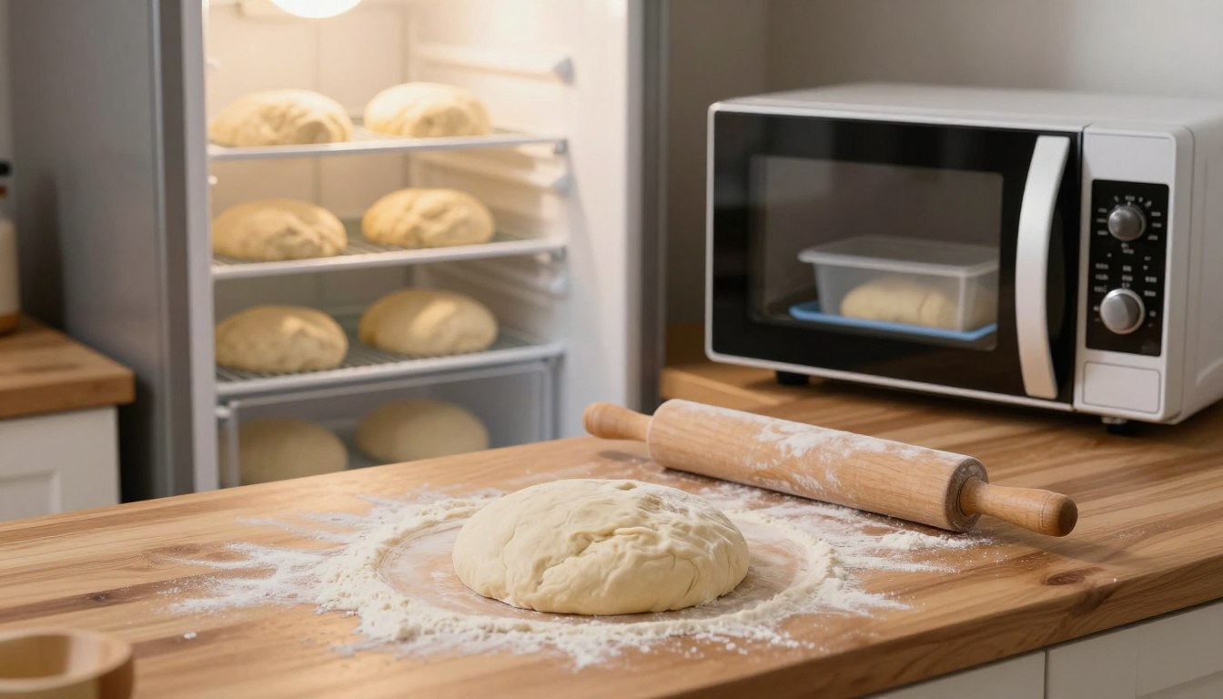 Jak rozmrozić ciasto na pizzę