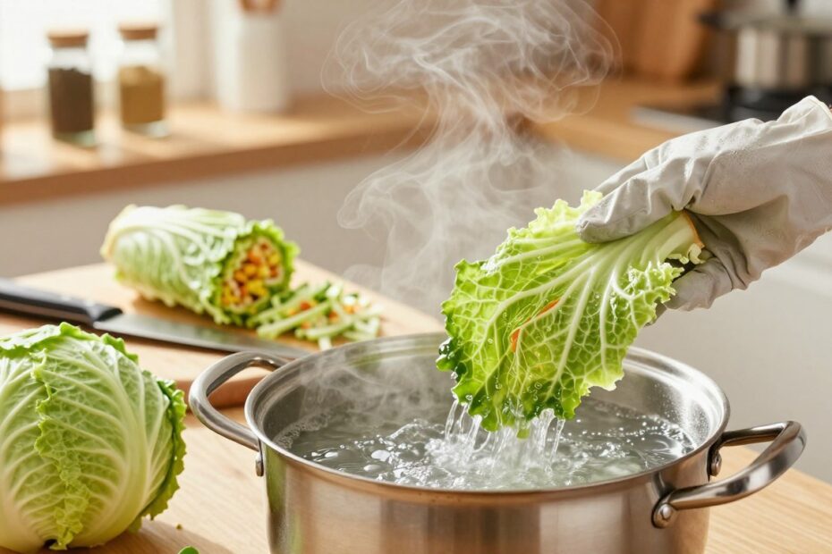 Jak ugotować kapustę na gołąbki