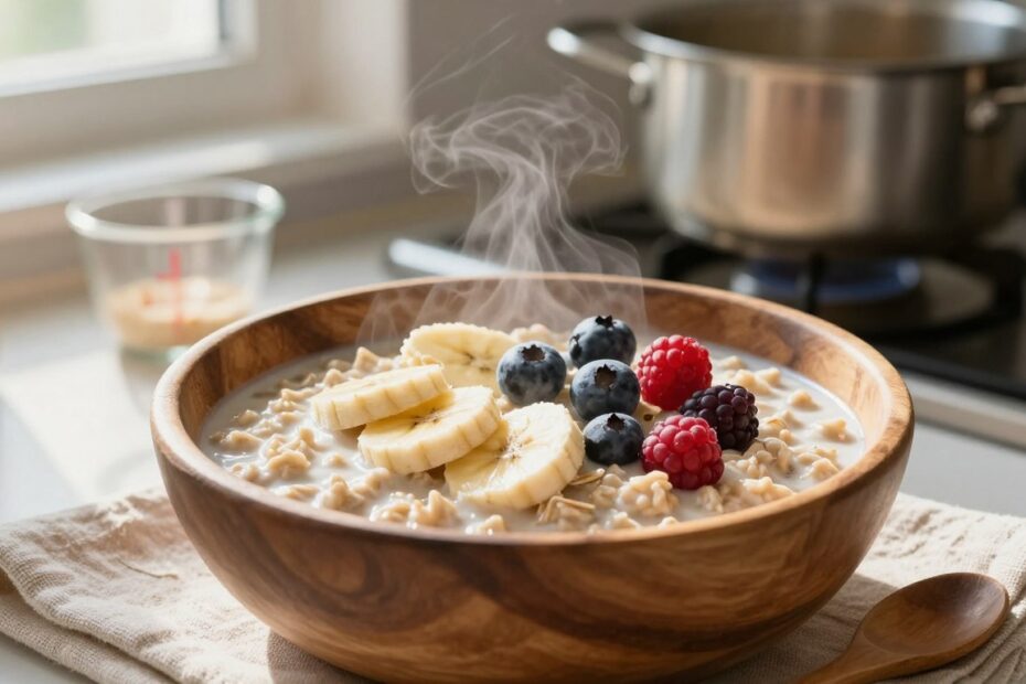 Jak ugotować płatki owsiane