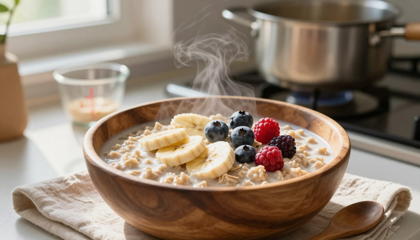 Jak ugotować płatki owsiane