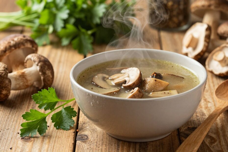 Jak ugotować zupę grzybową