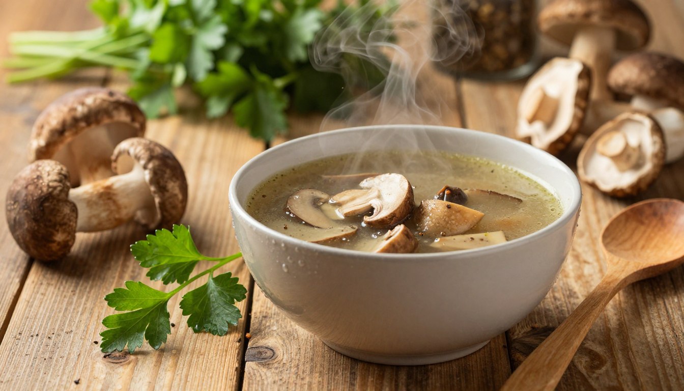 Jak ugotować zupę grzybową