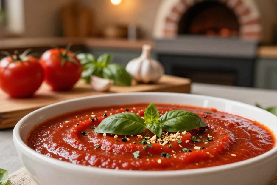 Sos do pizzy jak z pizzerii