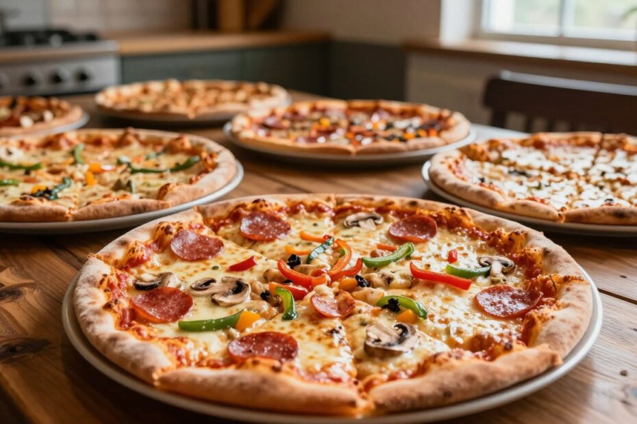 Ile kawałków ma pizza