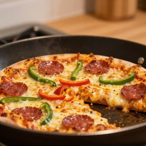 Jak podgrzać pizzę na patelni, żeby odzyskała chrupkość