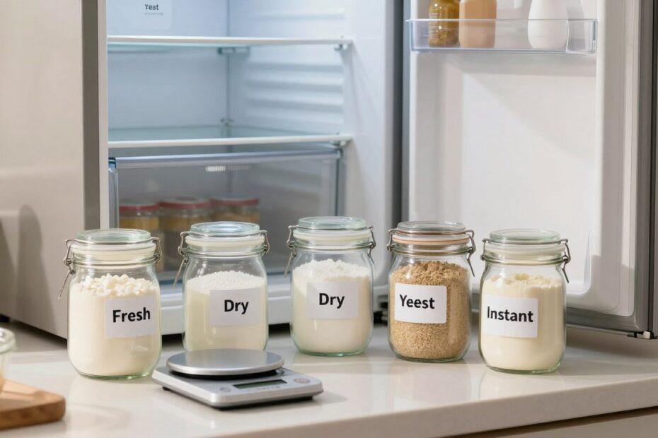 Jak przechowywać drożdże