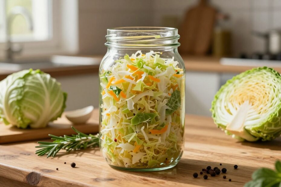 Jak przechowywać kapustę kiszoną