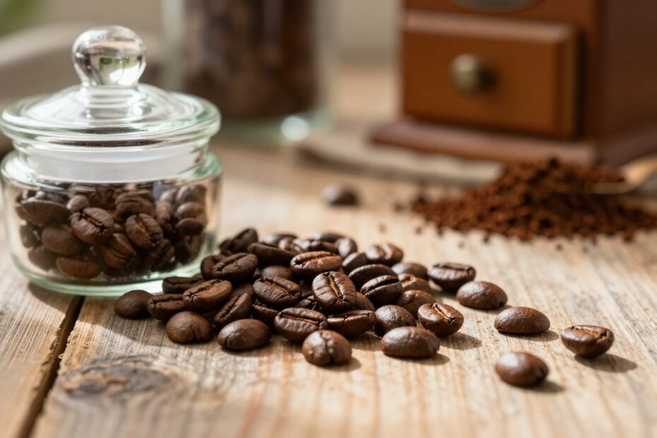 Jak przechowywać kawę ziarnistą