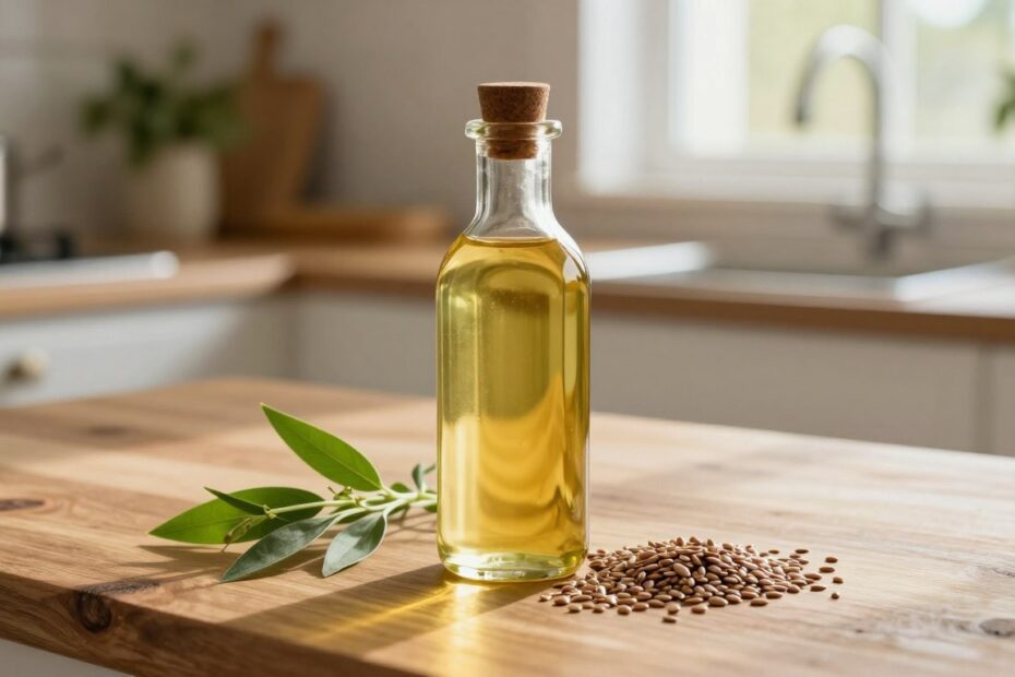 Jak przechowywać olej lniany