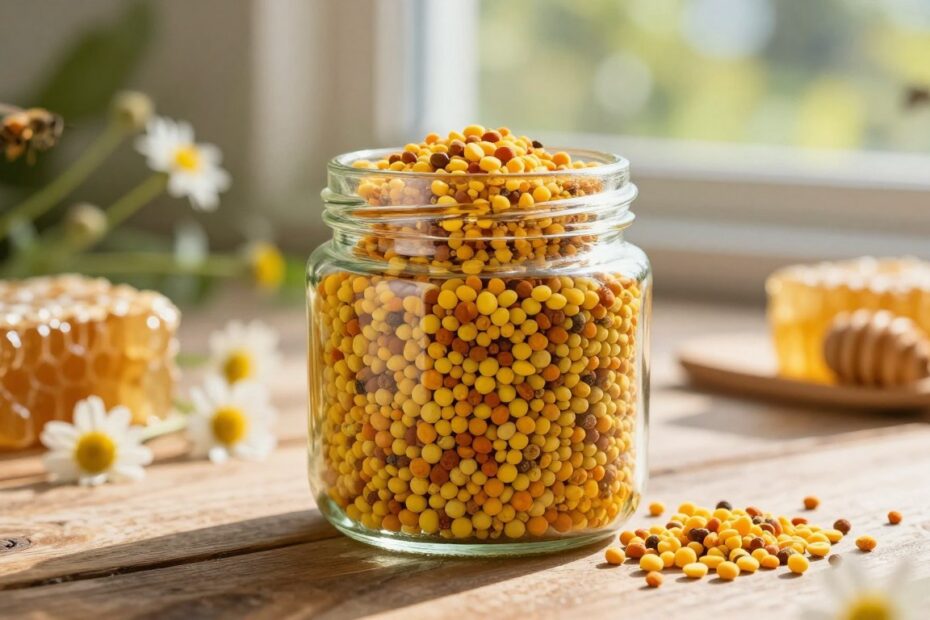 Jak przechowywać pyłek pszczeli