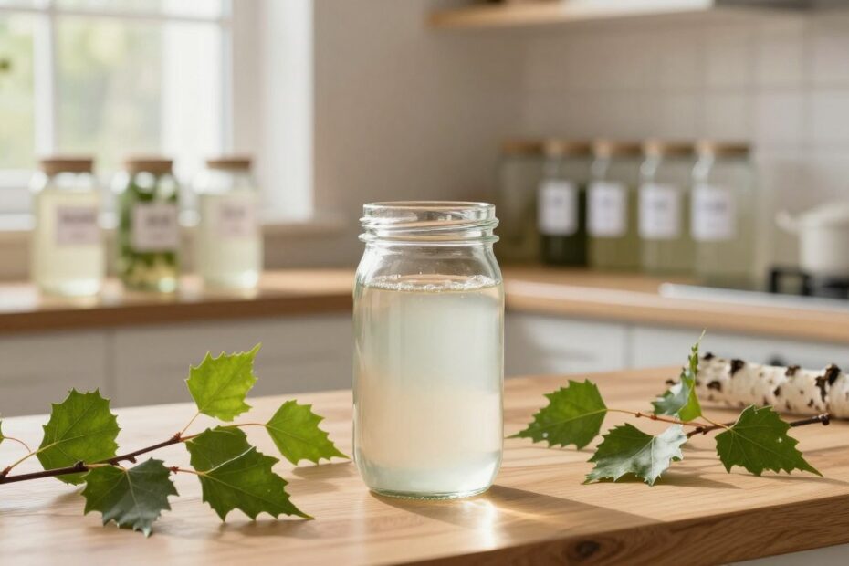 Jak przechowywać sok z brzozy