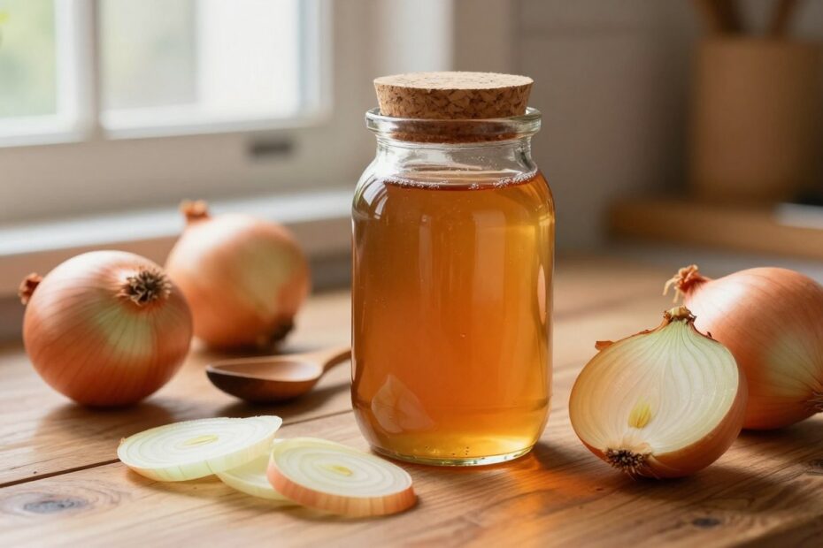 Jak przechowywać syrop z cebuli