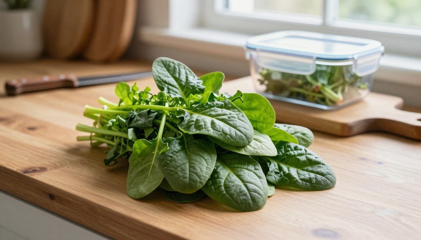 Jak przechowywać szpinak