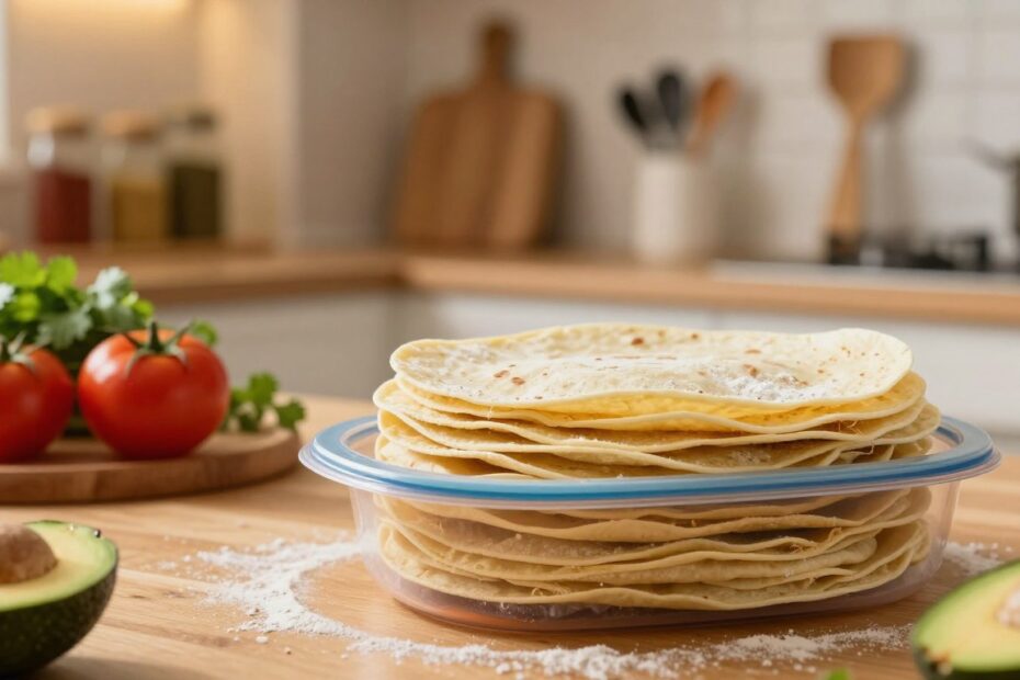 Jak przechowywać tortille