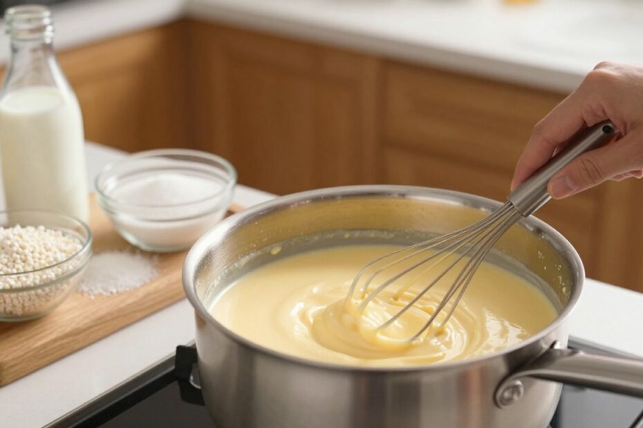 Jak ugotować budyń