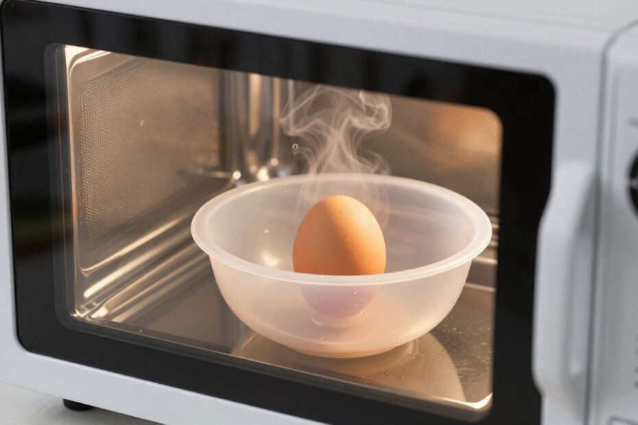 Jak ugotować jajko w mikrofali