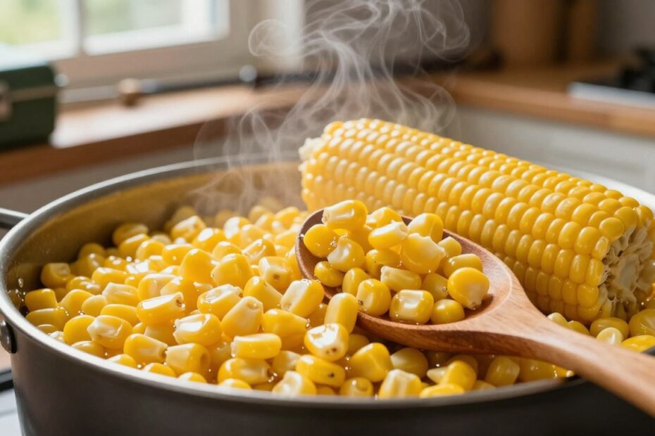 Jak ugotować kukurydzę na ryby