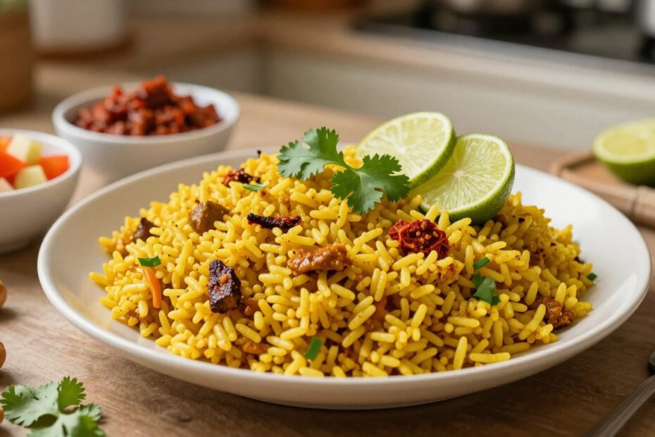 Jak ugotować ryż z curry