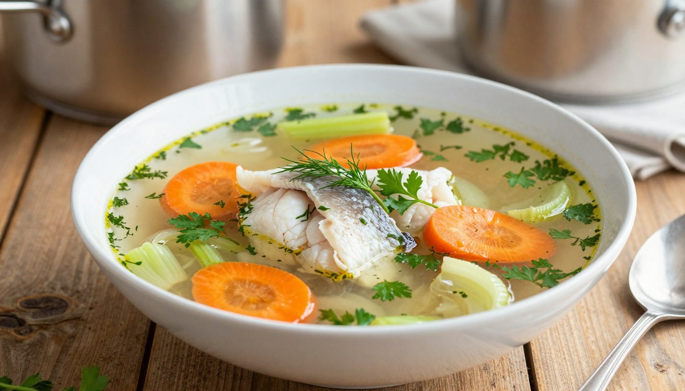 Jak ugotować zupę rybną