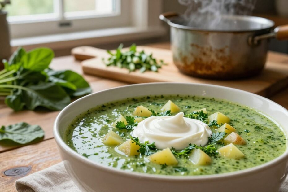 Jak ugotować zupę szczawiową