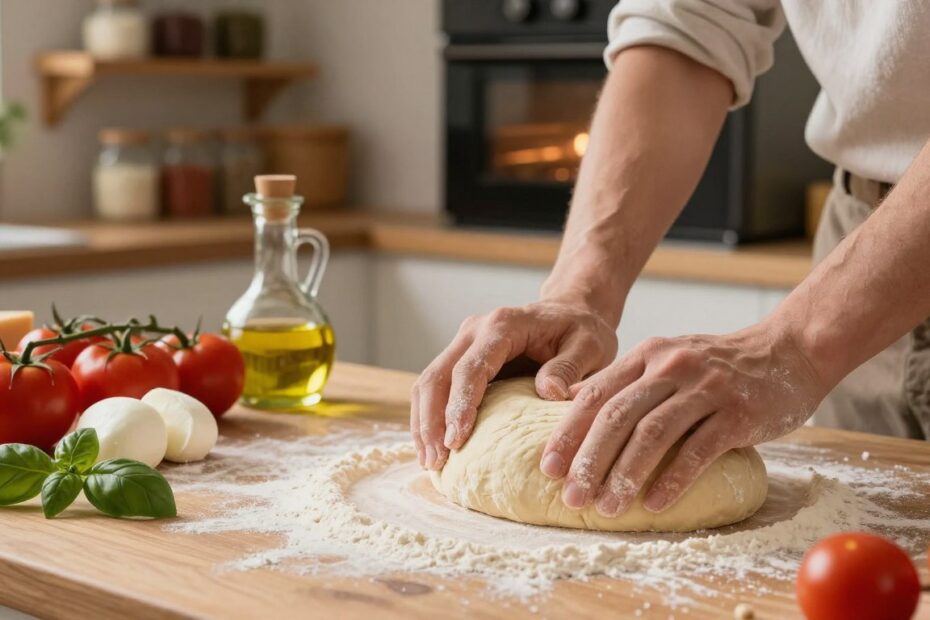 Jak zrobić ciasto na pizzę bez drożdży